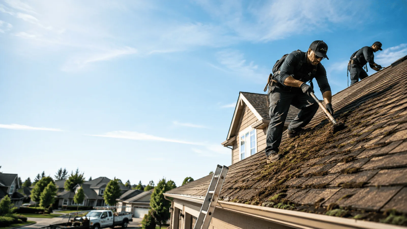 Roof Moss Removal in Victor, ID near me